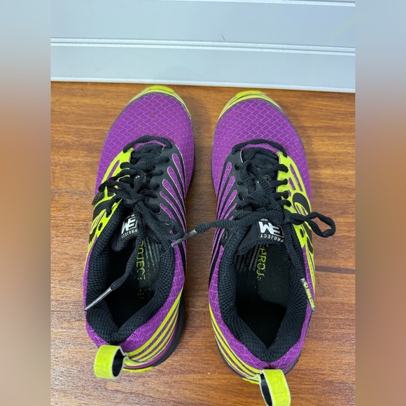 Pearl Izumi women’s Project EM purple, black, green trail running shoes Size 7.5 - Picture 10 of 13